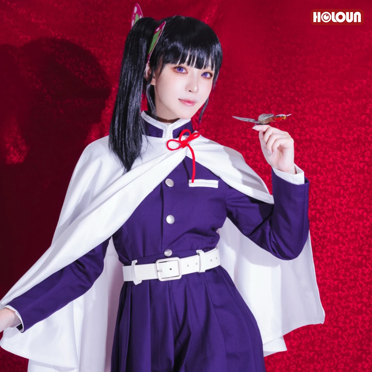 HOLOUN Anime Tsuyuri Kanawo Co - огляд і ціна Embroidery White